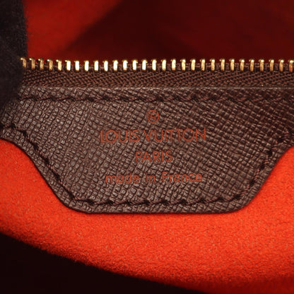 Louis Vuitton Bucket, Brown, "CANVAS, LEATHER", tote