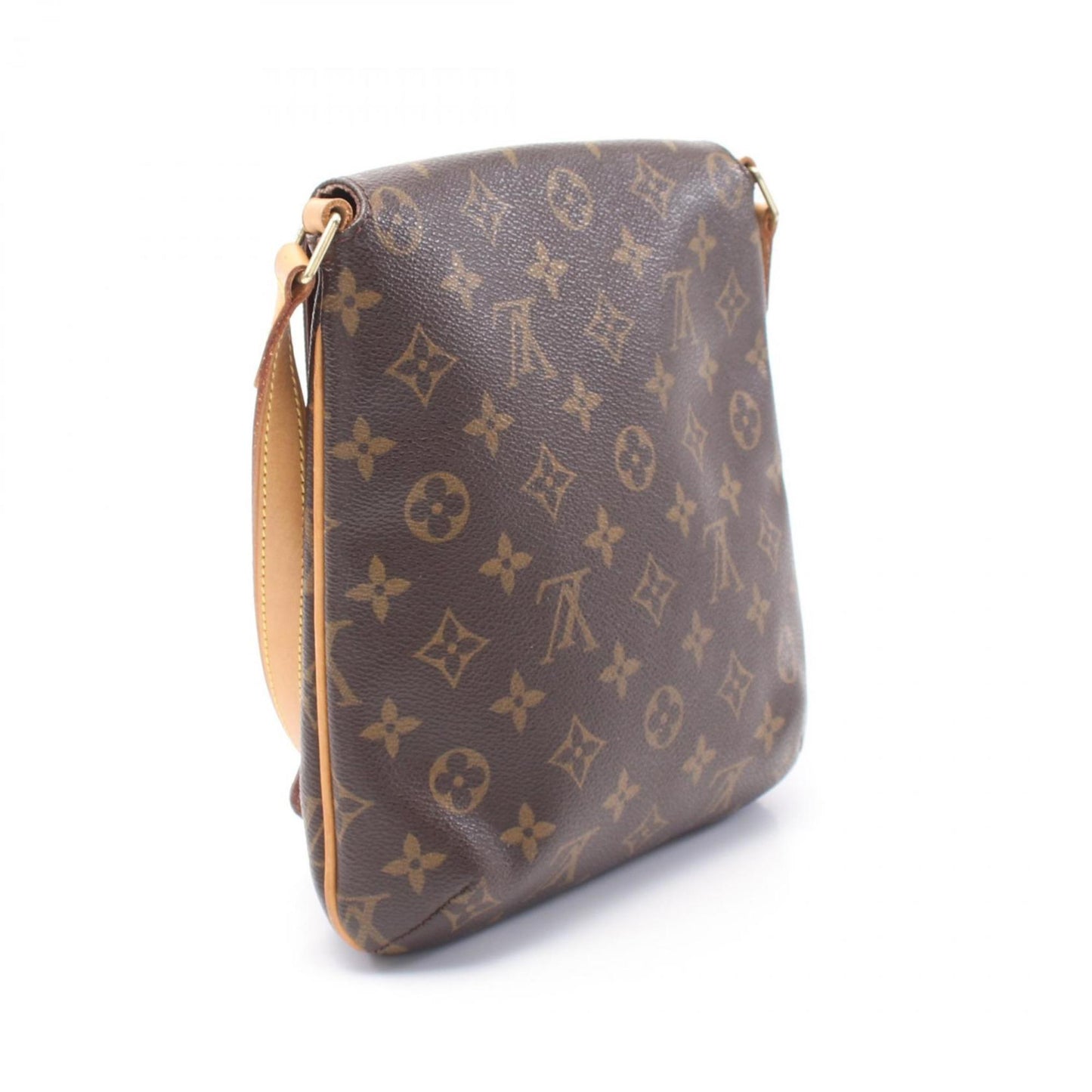 Louis Vuitton Musette Salsa, Brown, "CANVAS, LEATHER", shoulder