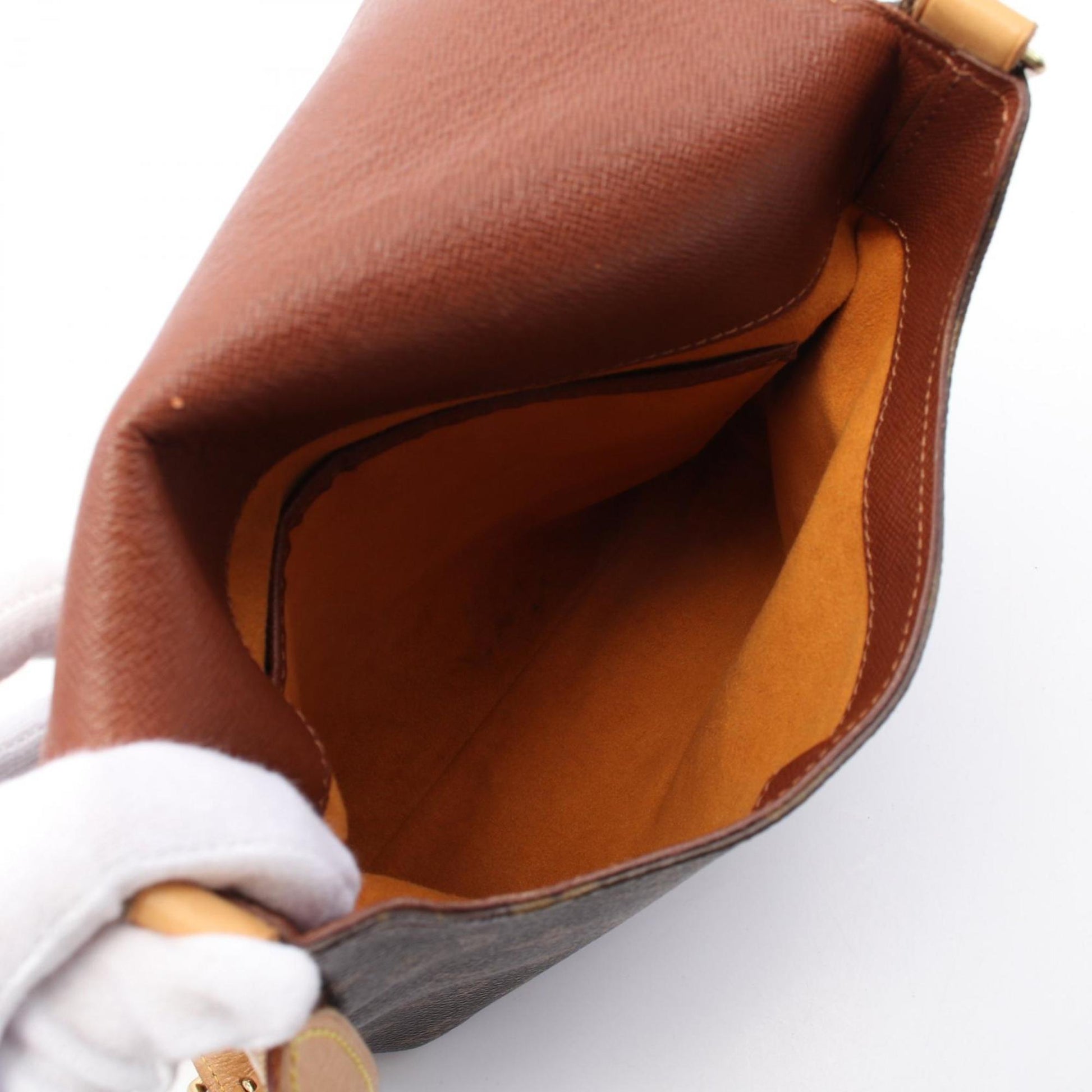 Louis Vuitton Musette Salsa, Brown, "CANVAS, LEATHER", shoulder