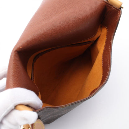 Louis Vuitton Musette Salsa, Brown, "CANVAS, LEATHER", shoulder