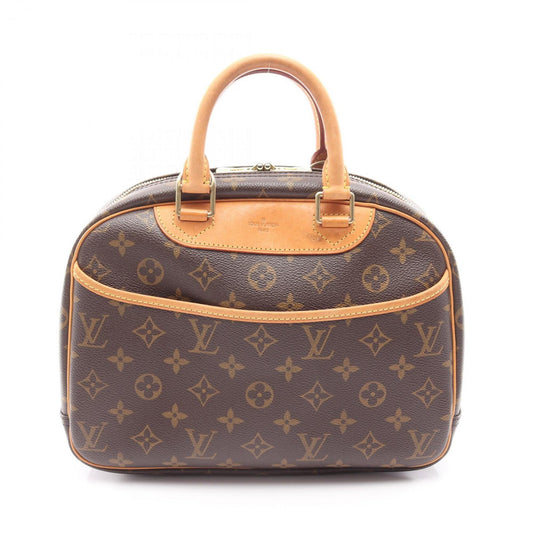 Louis Vuitton Trouville, Brown, Leather, handbag