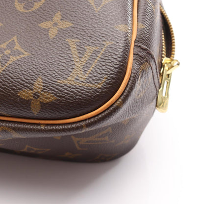 Louis Vuitton Trouville, Brown, Leather, handbag
