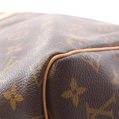 Louis Vuitton Keepall 55, Brown, Canvas, travel