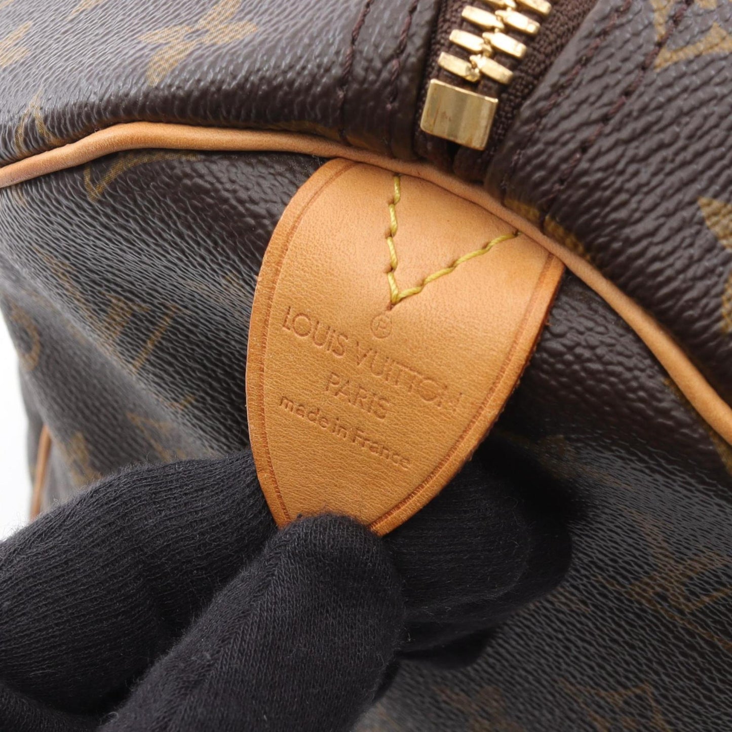 Louis Vuitton Keepall 45, Brown, Canvas, travel