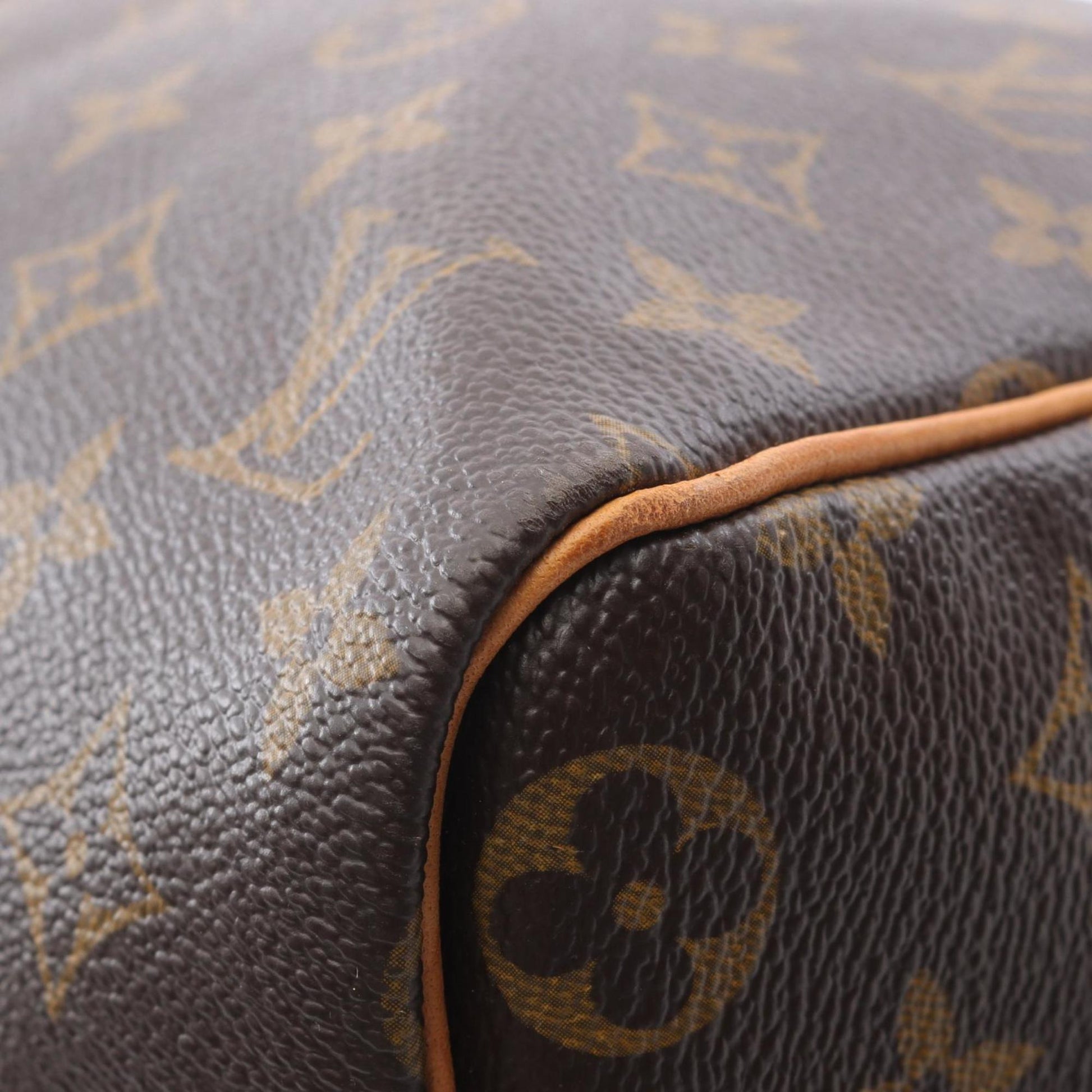 Louis Vuitton Keepall 45, Brown, Canvas, travel