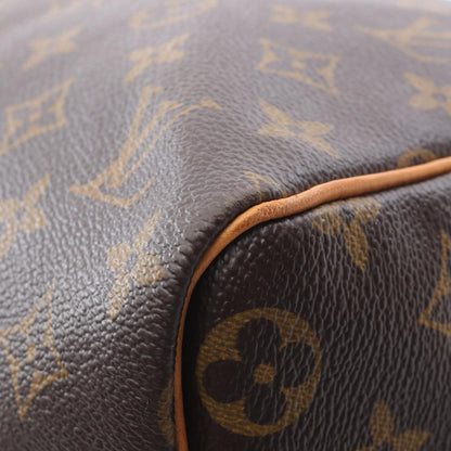 Louis Vuitton Keepall 45, Brown, Canvas, travel