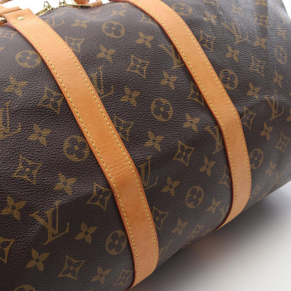 Louis Vuitton Keepall 45, Brown, Canvas, travel