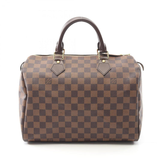 Louis Vuitton Speedy 30, Brown, Canvas, handbag