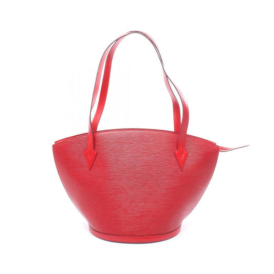 Louis Vuitton Saint Jacques, Red, Leather, shoulder