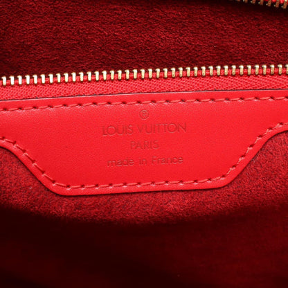 Louis Vuitton Saint Jacques, Red, Leather, shoulder