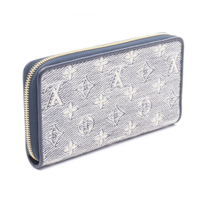Louis Vuitton Zippy wallet, Navy, Denim - Jeans, wallet