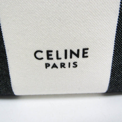 Céline Seau Sangle, White, Canvas, shoulder