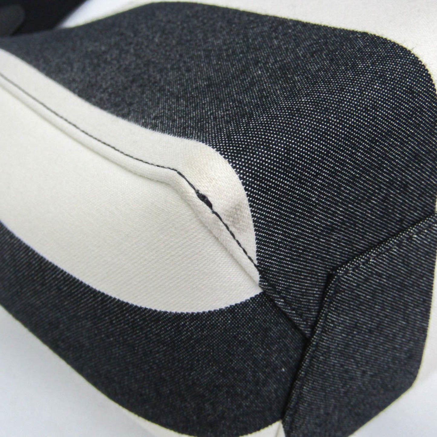 Céline Seau Sangle, White, Canvas, shoulder