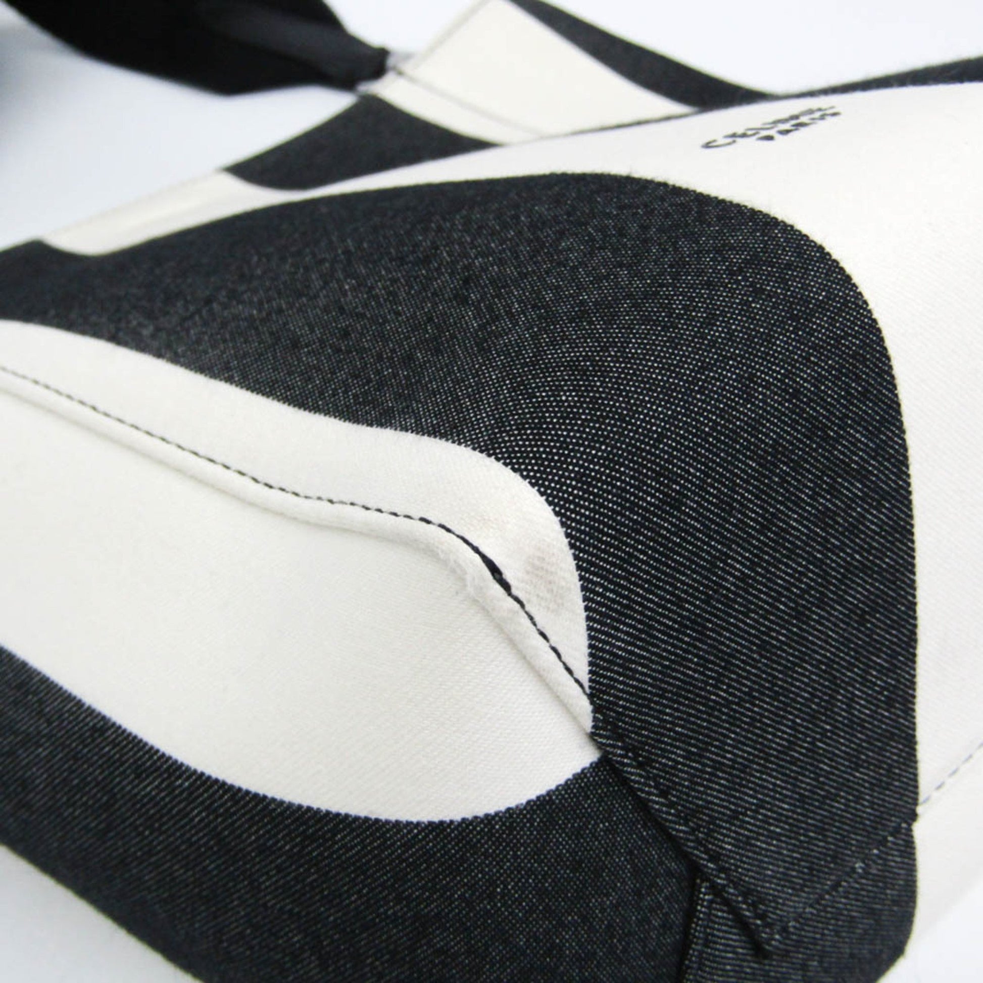 Céline Seau Sangle, White, Canvas, shoulder