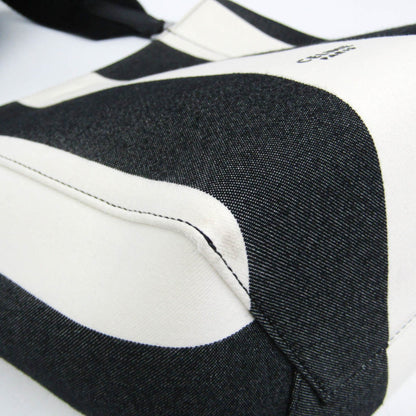 Céline Seau Sangle, White, Canvas, shoulder