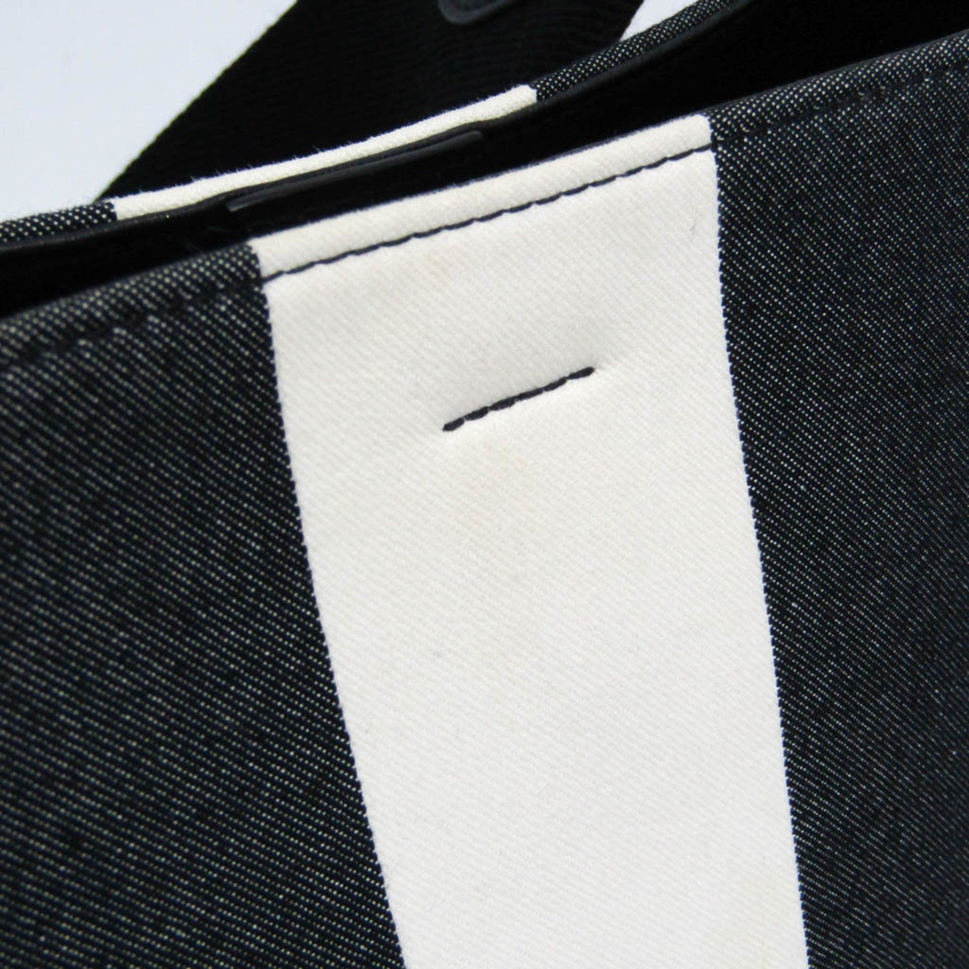 Céline Seau Sangle, White, Canvas, shoulder