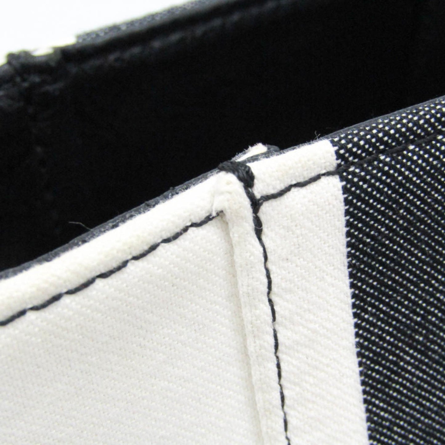 Céline Seau Sangle, White, Canvas, shoulder