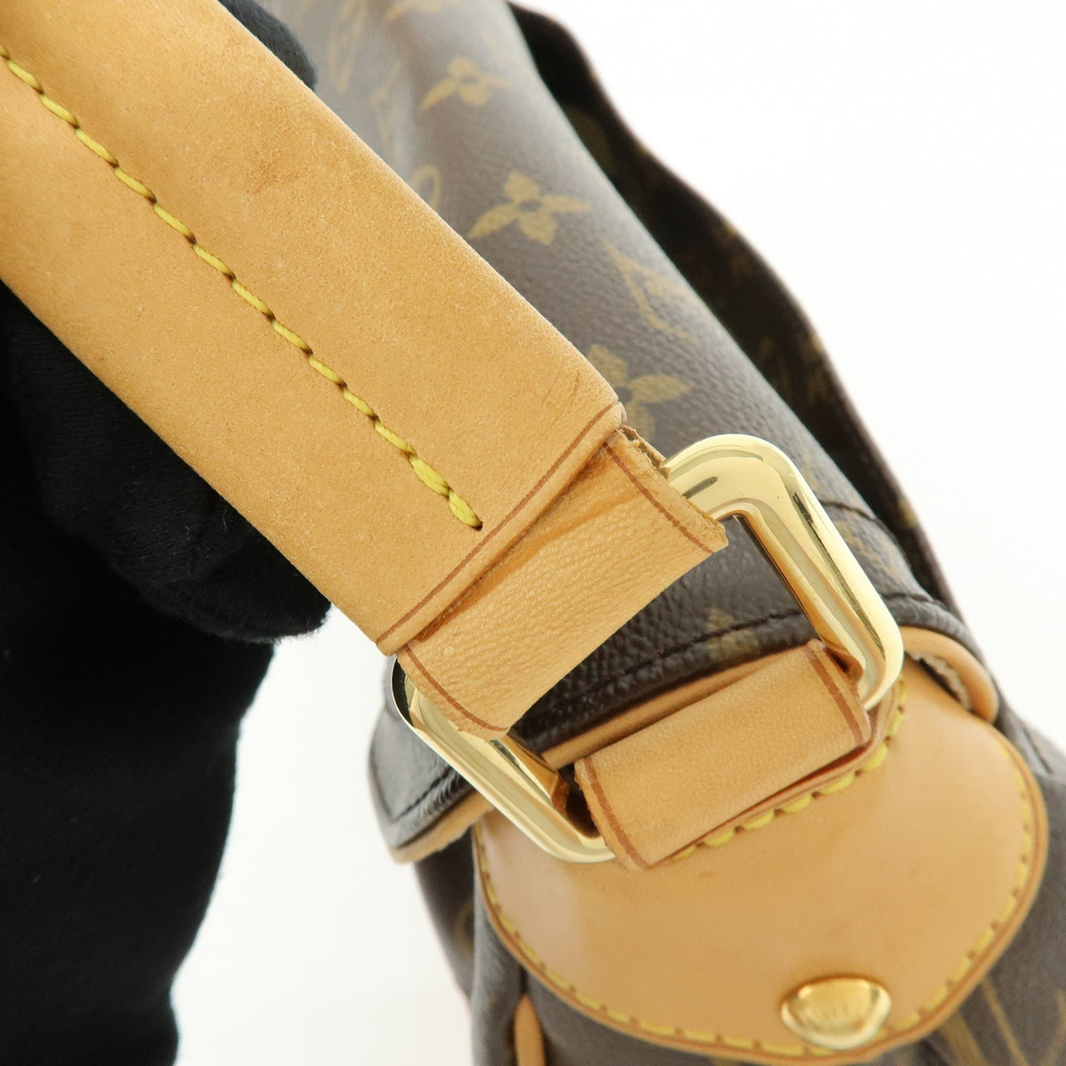 Louis Vuitton Beverly Monogram Canvas, Brown, Canvas, Handbag