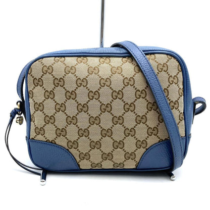 Gucci Bree, Beige, Canvas, shoulder