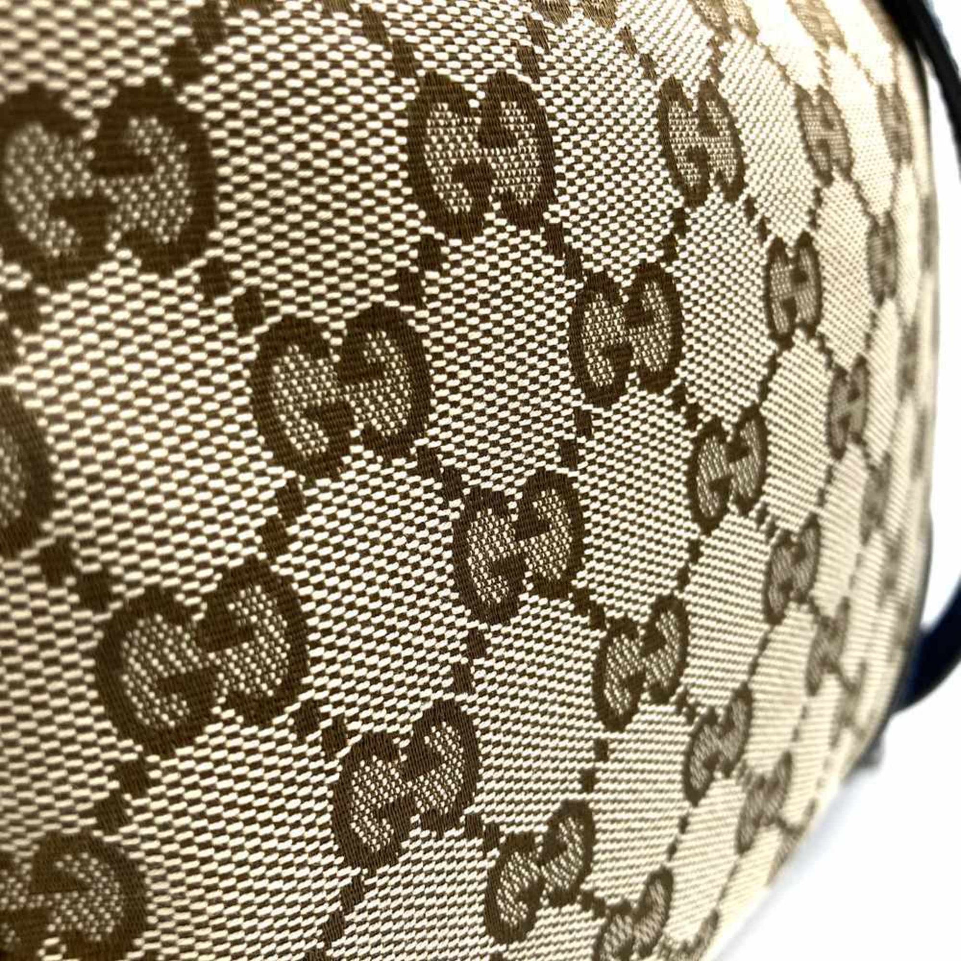 Gucci Bree, Beige, Canvas, shoulder