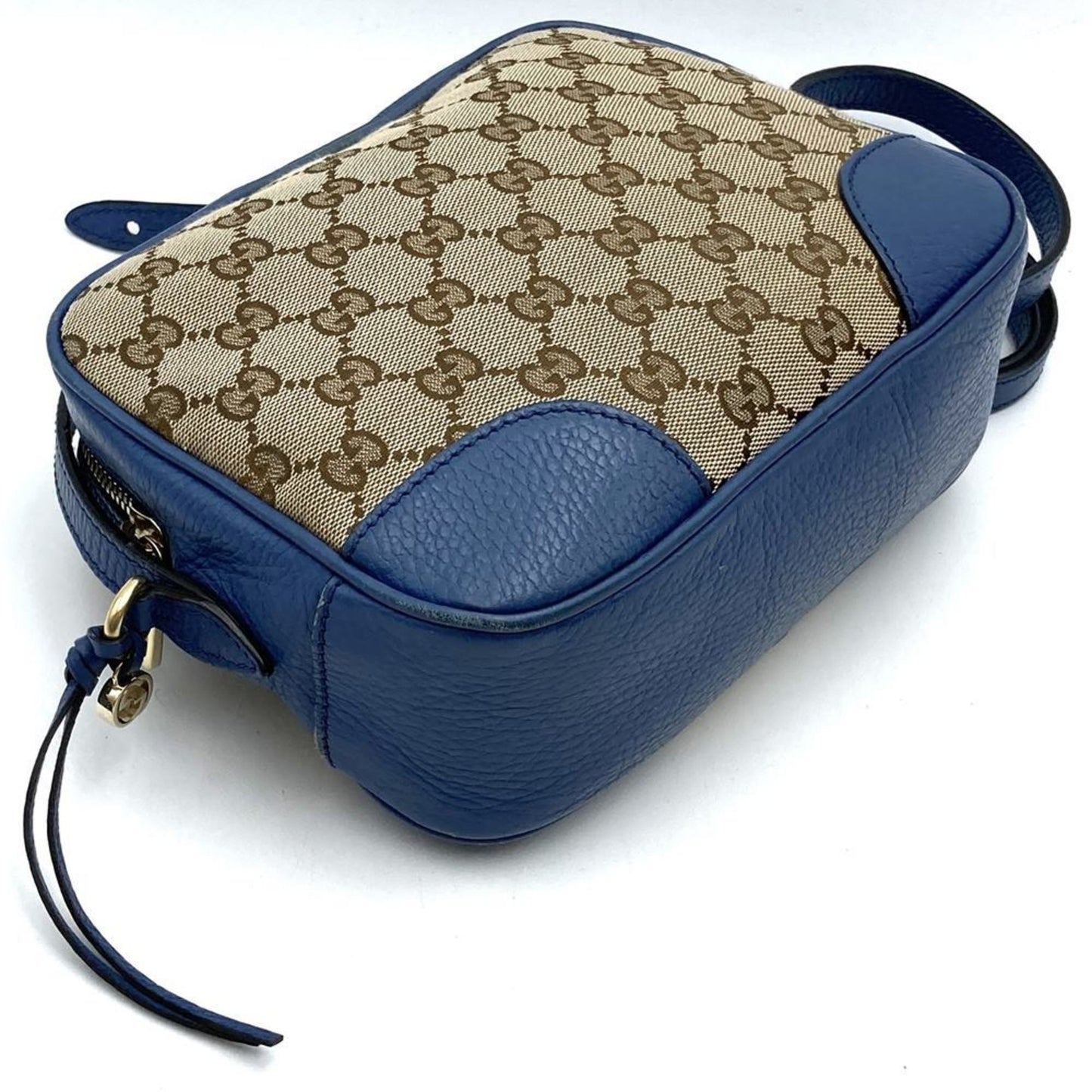 Gucci Bree, Beige, Canvas, shoulder