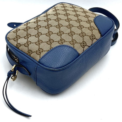 Gucci Bree, Beige, Canvas, shoulder