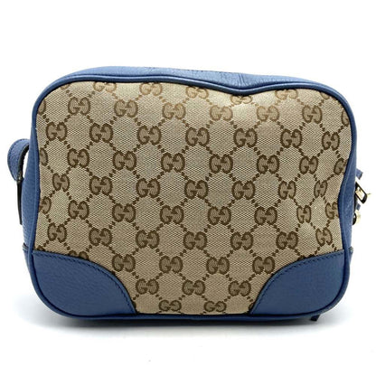 Gucci Bree, Beige, Canvas, shoulder