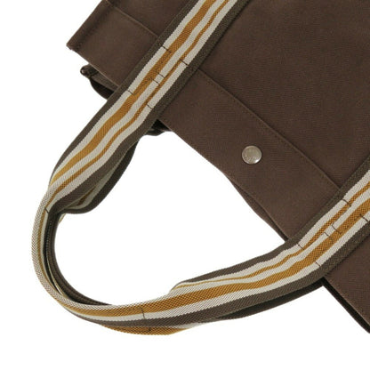 Hermès Toto, Brown, Canvas, tote