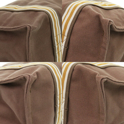 Hermès Toto, Brown, Canvas, tote