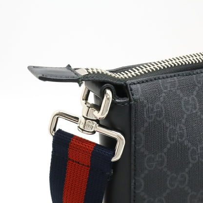 Gucci Ophidia, GRAY, Canvas, shoulder