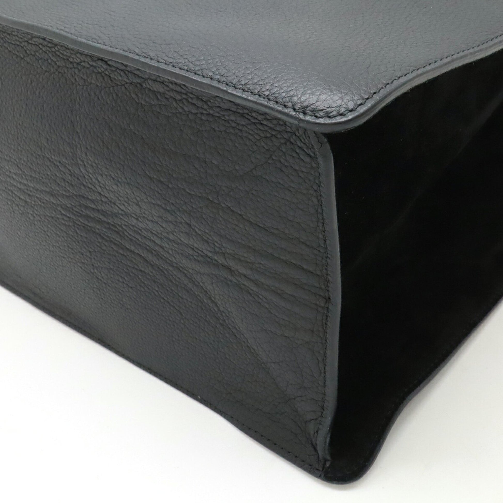 Chloé Faye, Black, Leather, shoulder