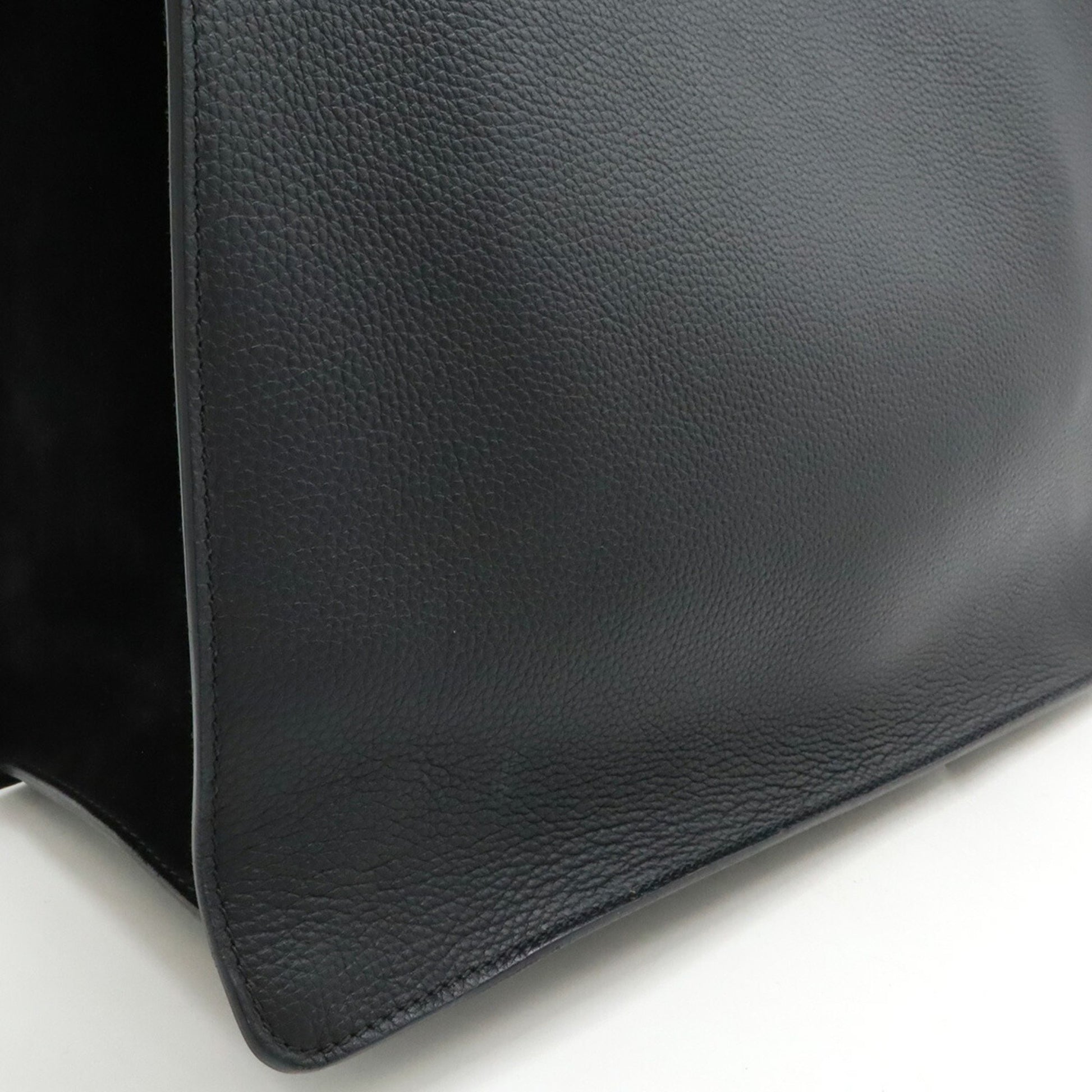 Chloé Faye, Black, Leather, shoulder