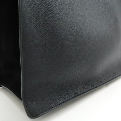 Chloé Faye, Black, Leather, shoulder
