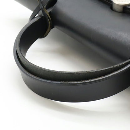 Hermès Herbag, Black, Canvas, backpack