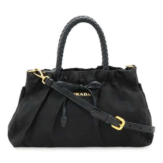 Prada Re-Nylon, Black, NYLON, handbag