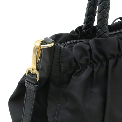 Prada Re-Nylon, Black, NYLON, handbag