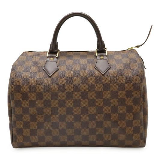 Louis Vuitton Speedy 30, Brown, Canvas, handbag
