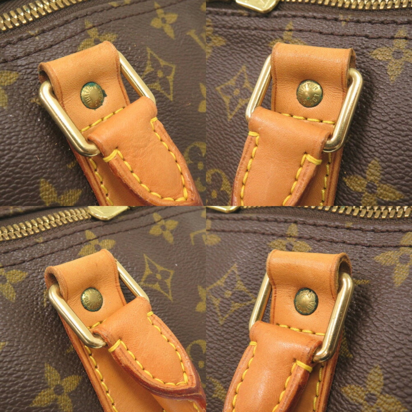 Louis Vuitton Keepall 60, Brown, Canvas, travel