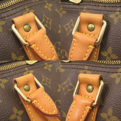 Louis Vuitton Keepall 60, Brown, Canvas, travel