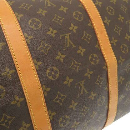 Louis Vuitton Keepall 60, Brown, Canvas, travel