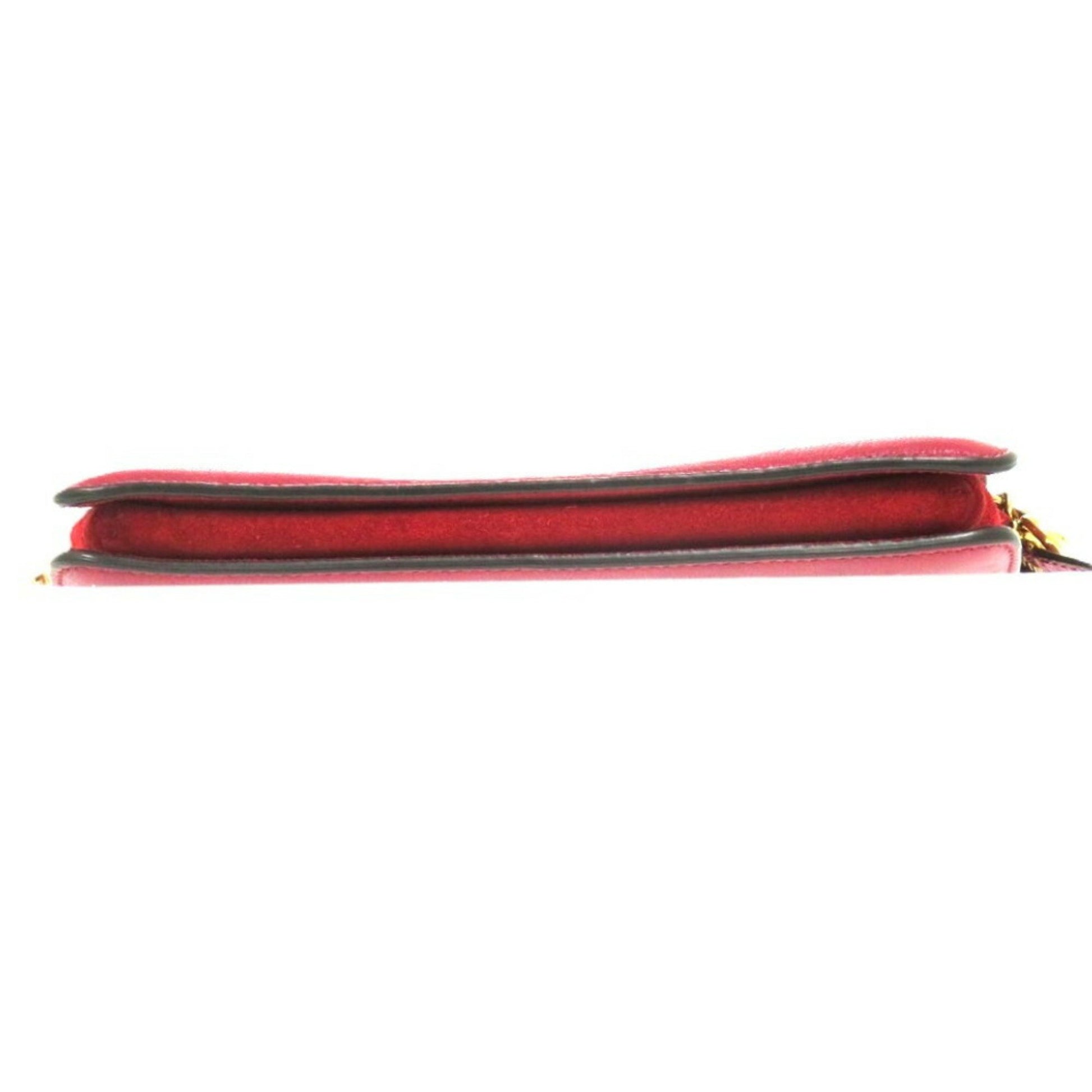 Givenchy Cross3, Red, Leather, shoulder