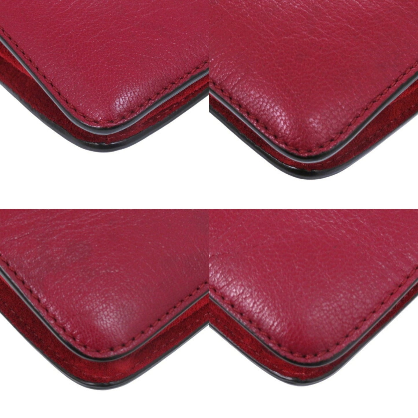 Givenchy Cross3, Red, Leather, shoulder