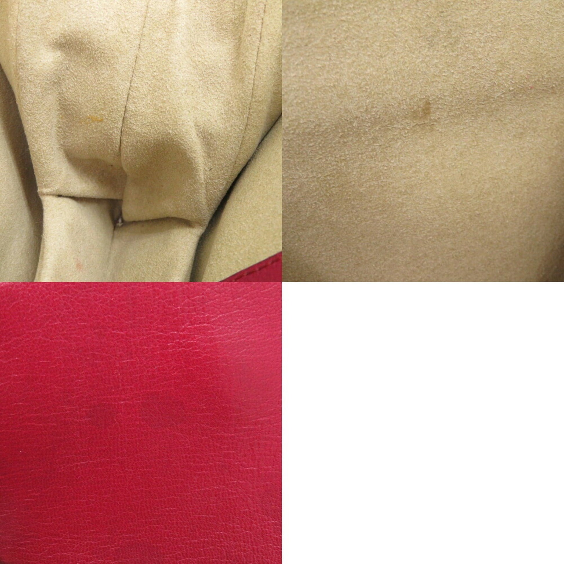 Givenchy Cross3, Red, Leather, shoulder