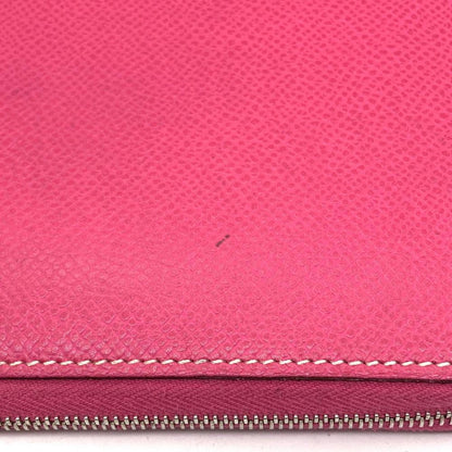 Hermès Silk'In, Pink, Leather, wallet