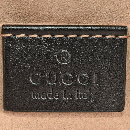 Gucci GG Marmont, Black, Leather, shoulder