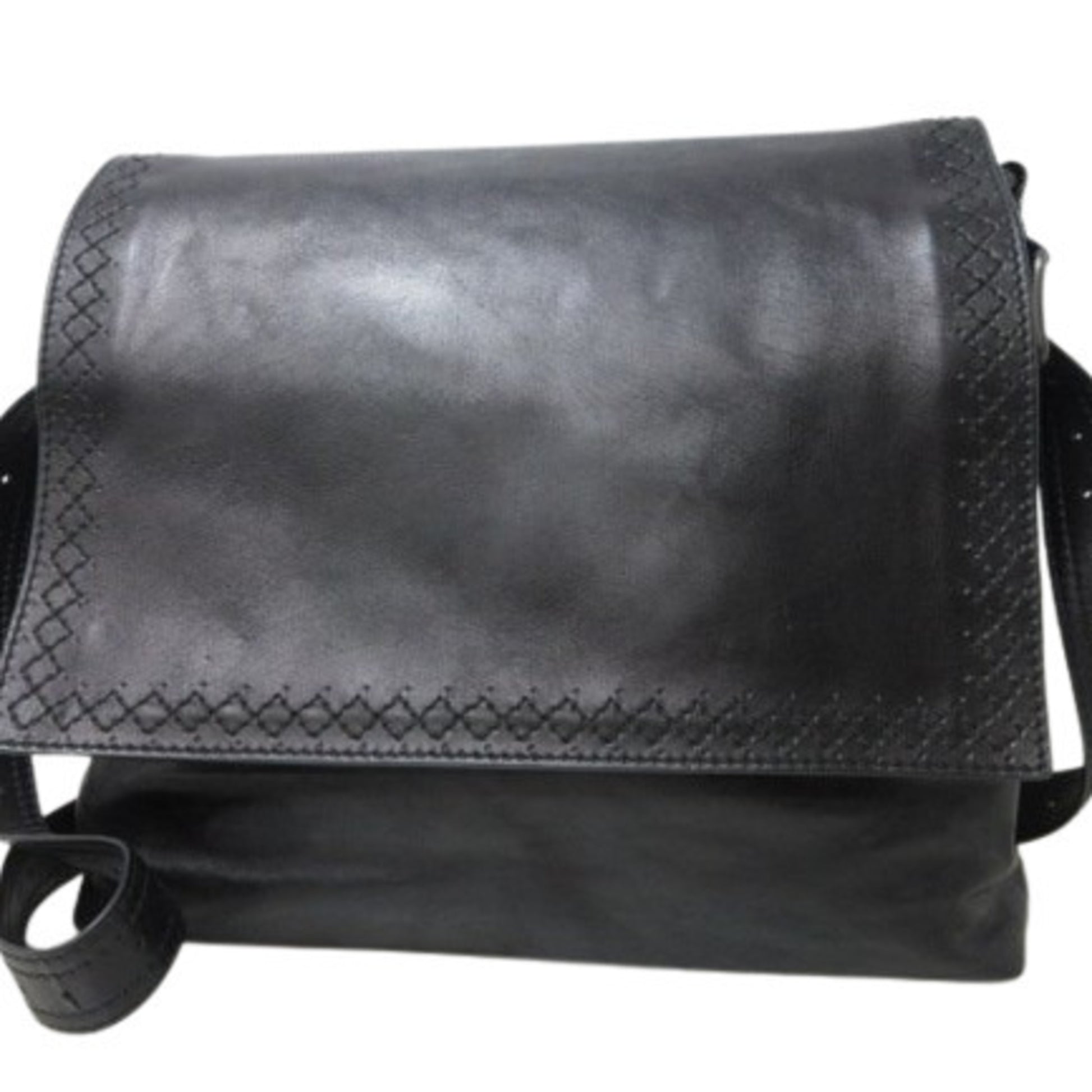 Bottega Veneta Cervo, Black, Leather, shoulder