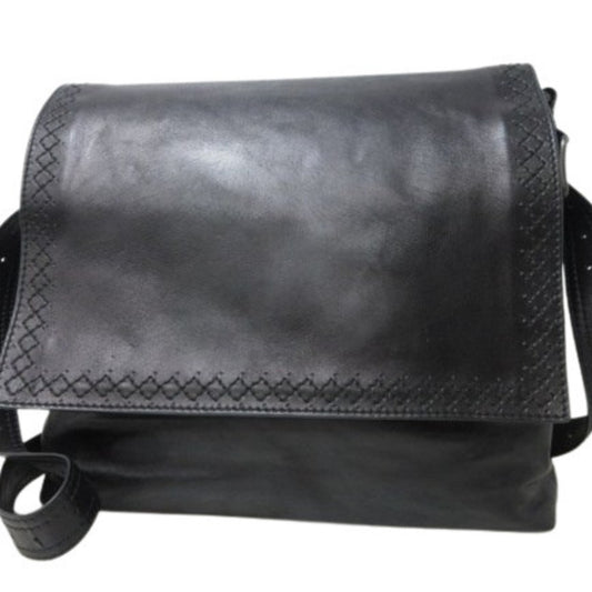 Bottega Veneta Cervo, Black, Leather, shoulder