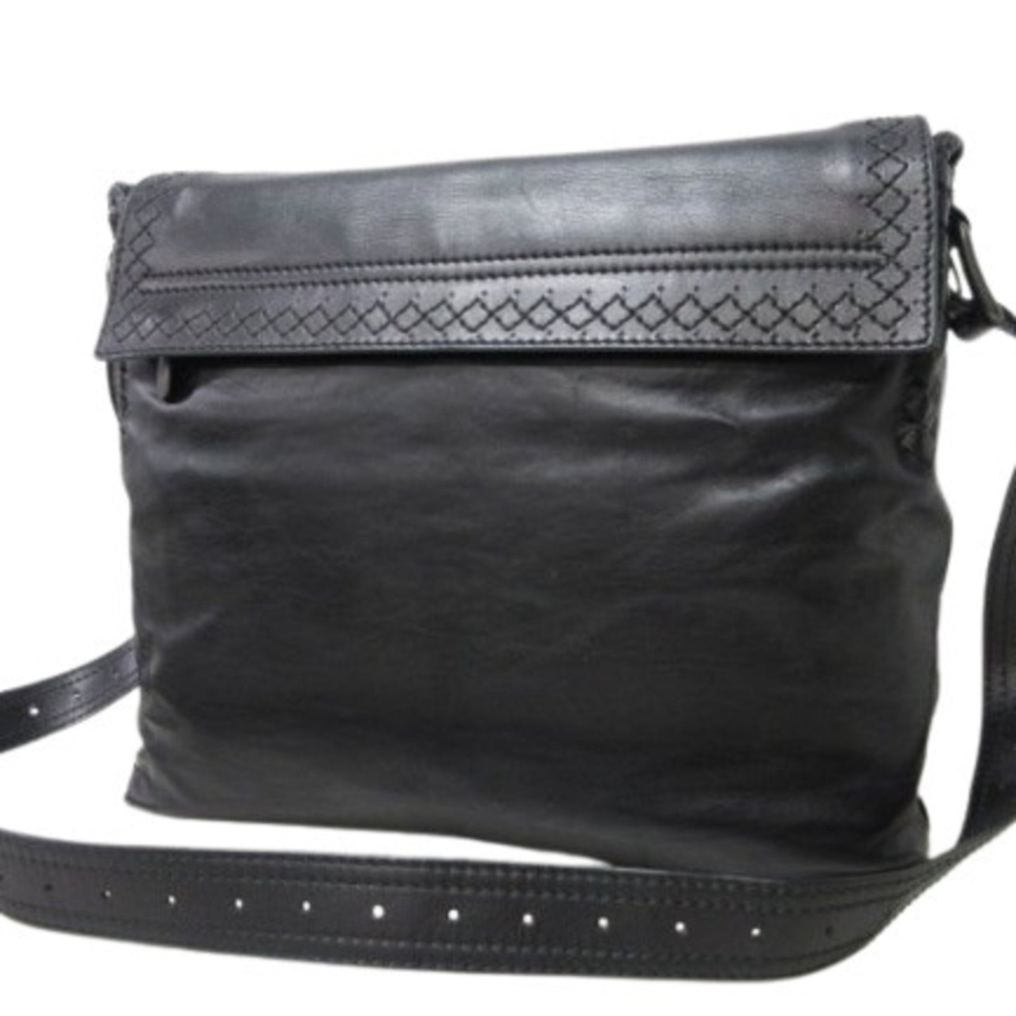 Bottega Veneta Cervo, Black, Leather, shoulder