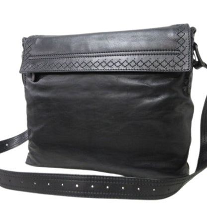 Bottega Veneta Cervo, Black, Leather, shoulder