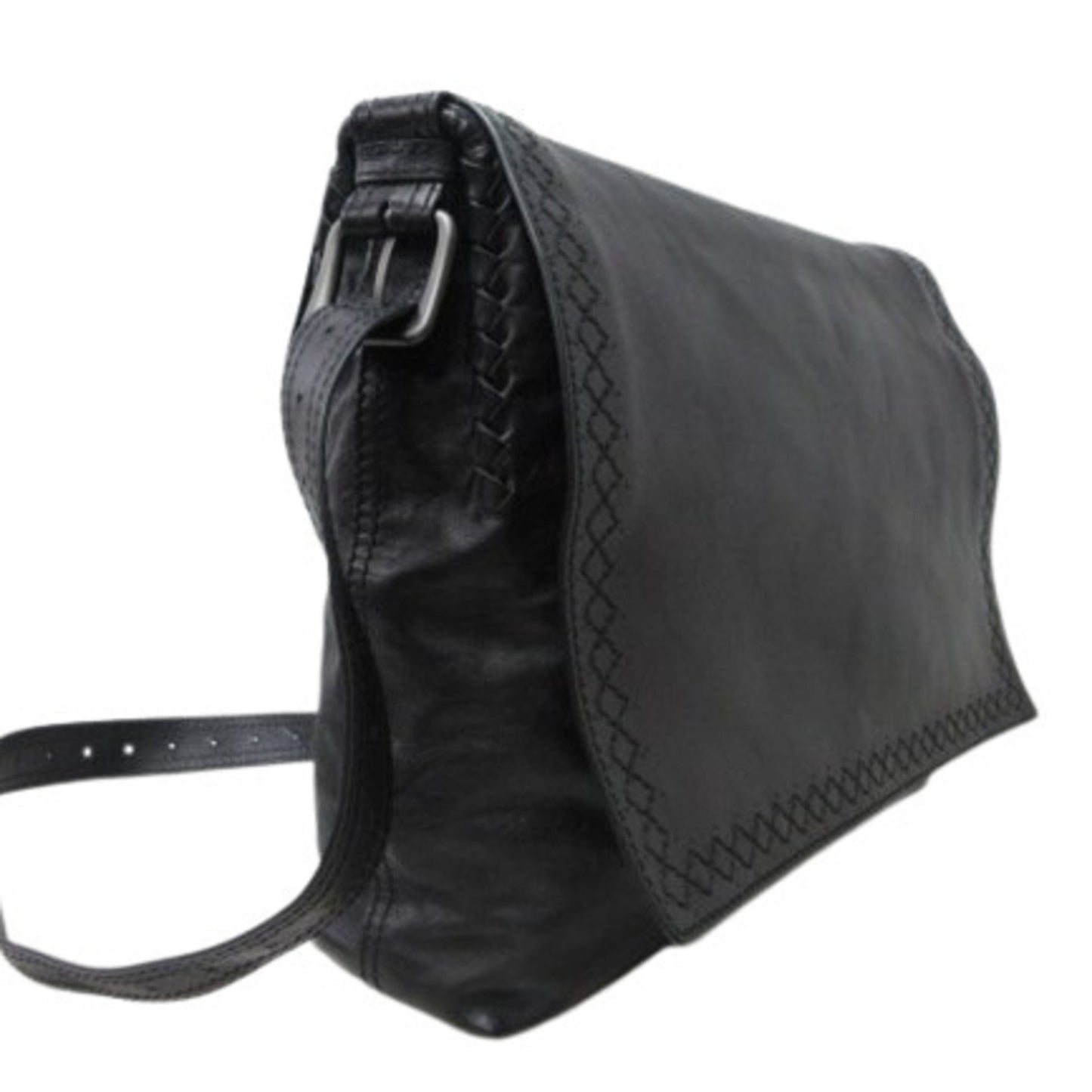 Bottega Veneta Cervo, Black, Leather, shoulder